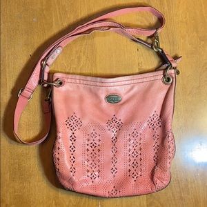 Pink Fossil Purse